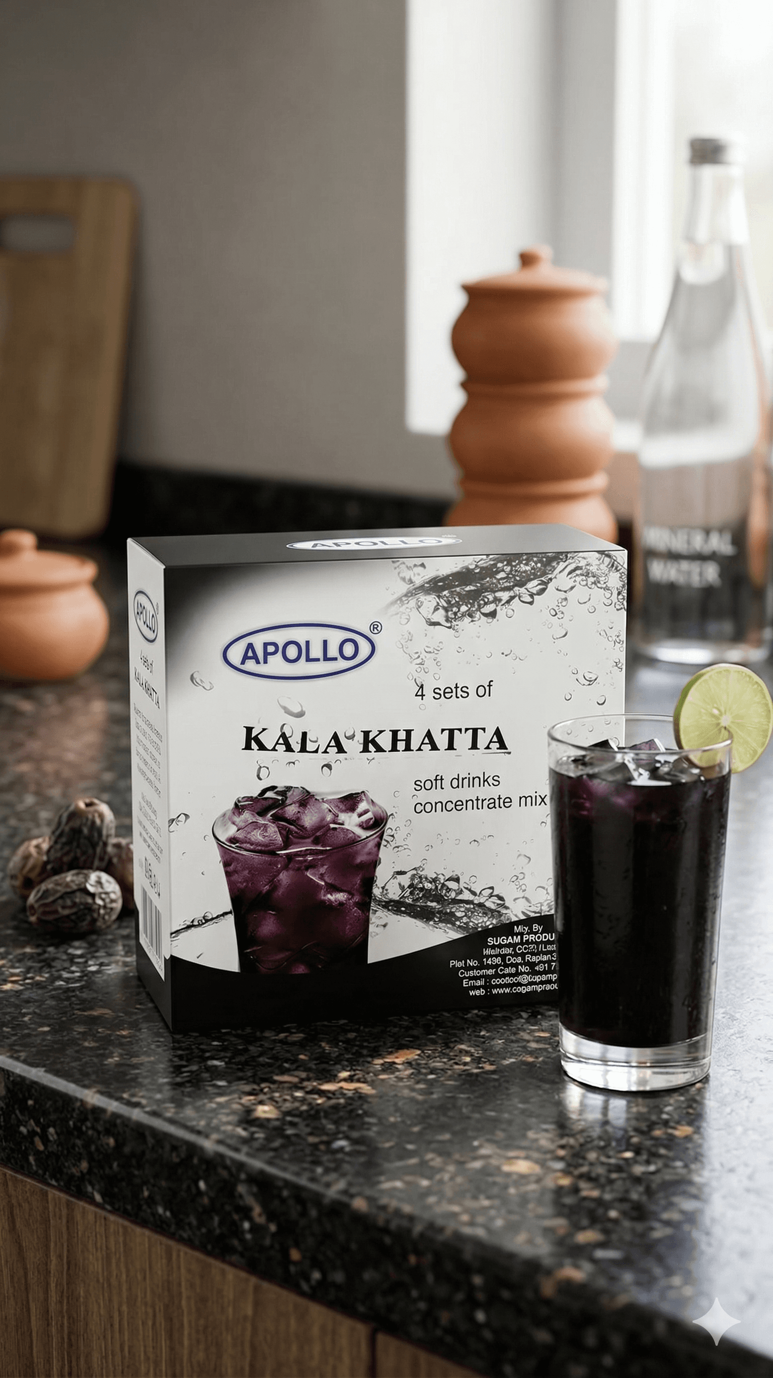 Apollo Kala Khatta Concentrate